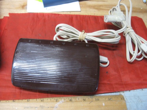 Singer Sewing Machine Foot Controller Pedal 3 Pin Prong Vintage 457 | eBay