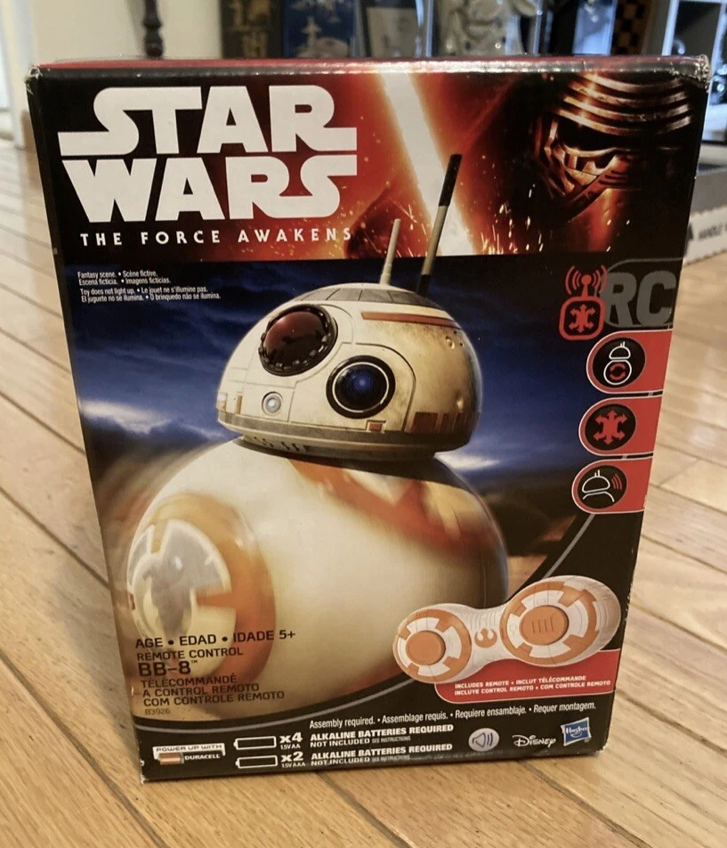 STAR WARS Hyperdrive BB 8 RC Remote Control The Force Awakens Toy New in Box