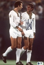 Johan Cruyff Signed 12x8 Photo ACG CERTIFIED AG06297