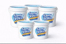 Samy & VaVa Super Laundry Detergent Bucket Set 4.8kg Blue Pack of 5