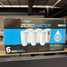 ZeroWater Official Replacement Filter - 5-Stage 0 TDS Filter Replacement 6-Pack