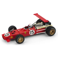 Ferrari Chris Amon 1969 N.15 Spain Gp With Pilote 1:43 Brumm Formula 1 -D- Neues