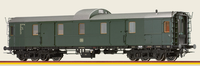 Brawa 51303 DC - GepäCkwagen Pw4ü Db, Ep. Iii, H0 Dc, NEU