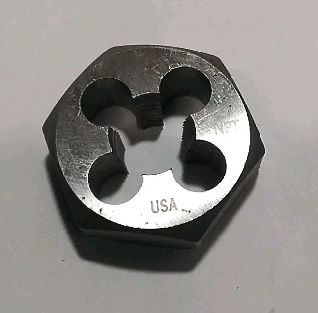 9502 HANSON 1/8" -27 NPT 1" HEX DIE USA 🇺🇸 - Image 3 of 4
