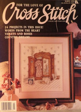 For The Love of Cross Stitch March 1990
