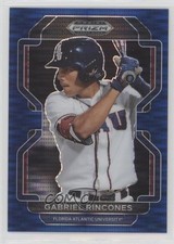 2022 Panini Prizm Draft Picks FOTL Navy Blue Pulsar 5/9 Gabriel Rincones 0lm