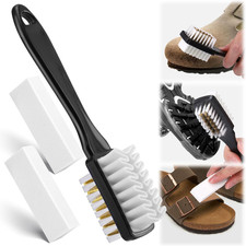 3-Piece Birkenstock Shoe Cleaning Kit   Suede  Nubuck Brush  Eraser