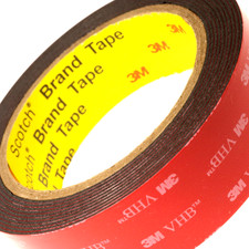 3M™ VHB 5952 25mm x 3m x 1.1mm Double Sided Tape Black Strong Acrylic Mounting
