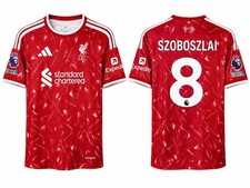 adidas Liverpool Dominik Szoboszlai #8 Res Soccer Jersey Premier League large