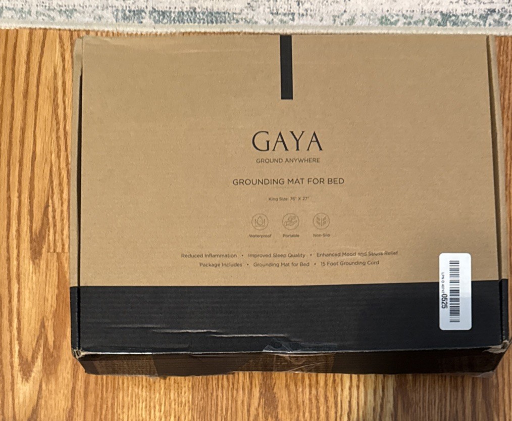 Grounding Mat for Bed King Size for Sleeping Improvement, Muscle Relaxation,