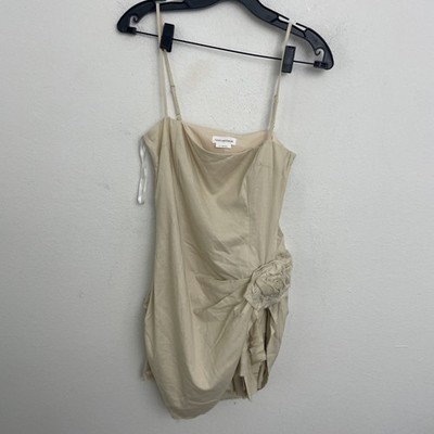 rain mini dress lovers and friends Lovers and Friends Rain Mini Dress Beige Neutral size M NWT $268msrp