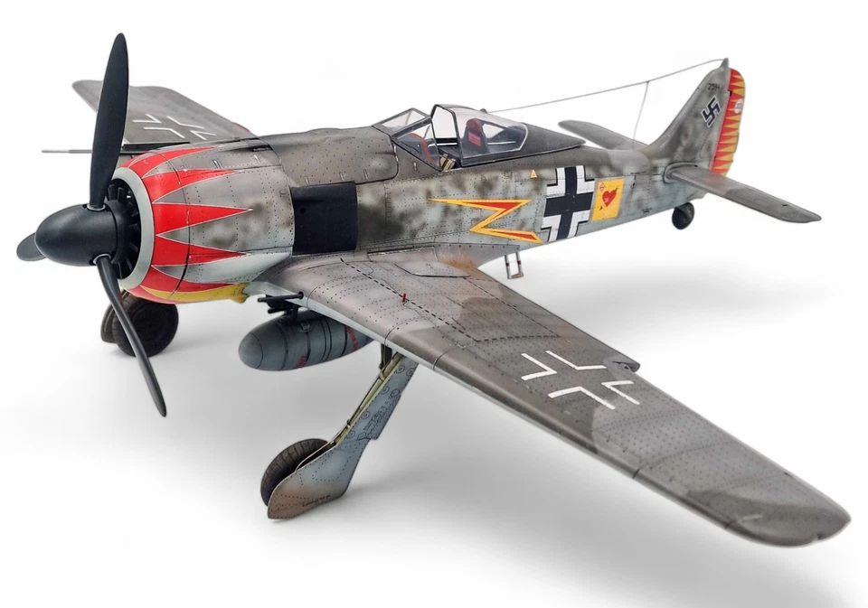 PRO-Built 1-24_Focke Wulf Fw-190 A5 Hermann Graf_Airfix - Bild 2 von 4