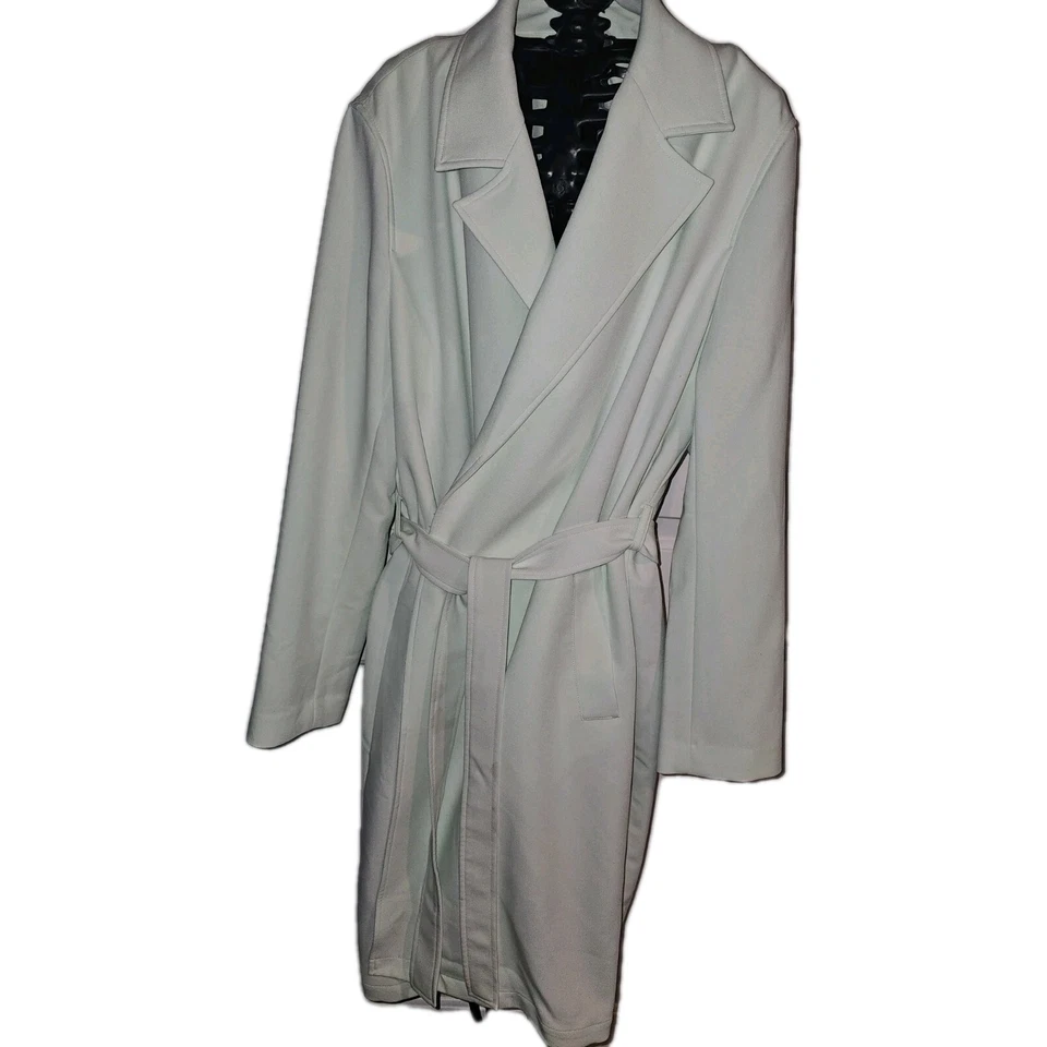 Chaqueta gabardina Ann Taylor verde menta formal de negocios para mujer talla 16 XL Foto 3 de 4