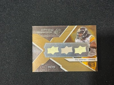 2008 SPx - Winning Materials Troy Polamalu #WM-TP  Game Used Relic 32/99