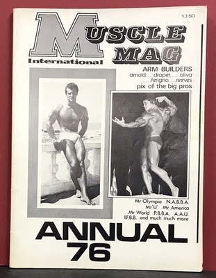 Vintage-Muscle Mag Annual 1976-Arnold Schwarzenegger