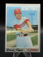 1970 Topps Baseball Brant Alyea #303 Washington Senators