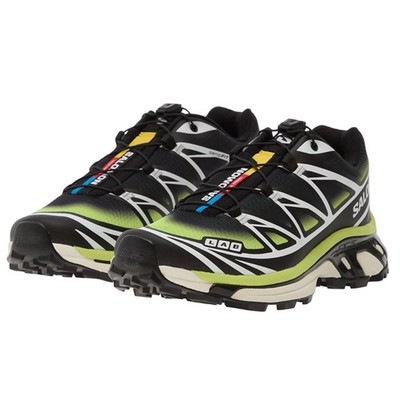 Salomon XT-6 Skyline Black Sharp Green L47977400 Men's New | eBay