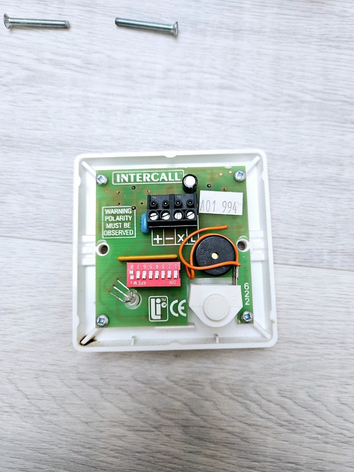 Intercall Nurse Call L622 Standard Call Point for Intercall 600 700 ...