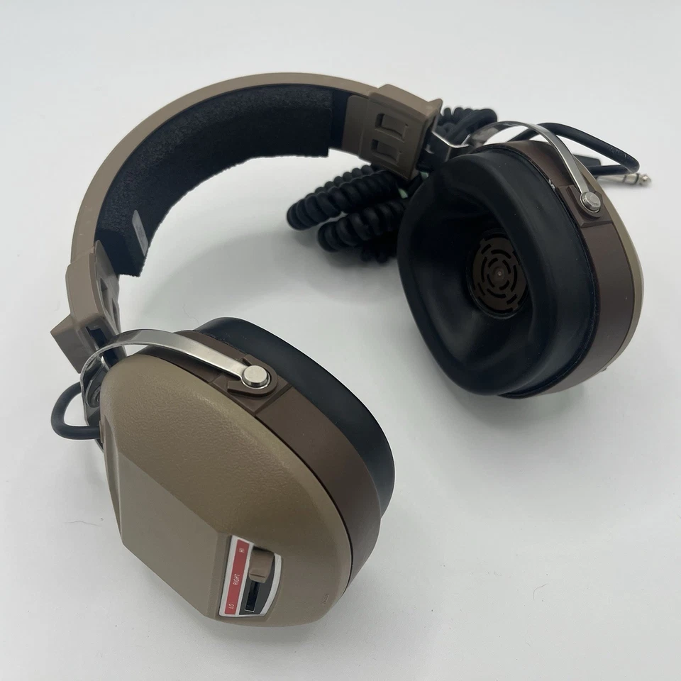 KOSS K/6ALC Headphones Over Ear Corded 6.35mm 1/4" Hi Fi Retro Working 1970s - Image 2 of 4