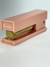 Swingline Desk Stapler Pink Gold Classic Office Desktop Heavy Duty Metal Compact