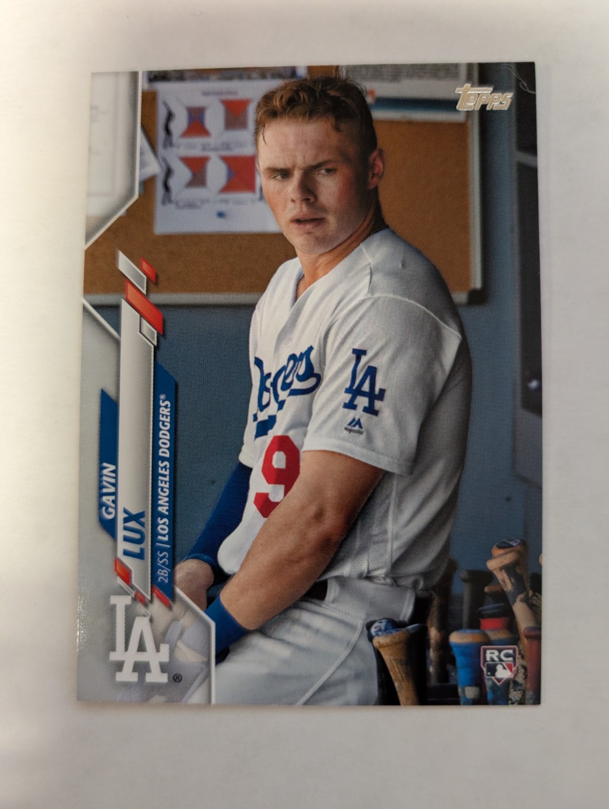 2020 Topps Update Series - SP Photo Variation Gavin Lux #U-234 In Dugout,...