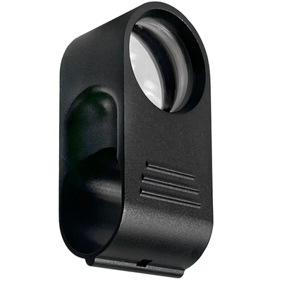 TRILOMO 10x Triplet Loupe Magnifier. Monoblock . 21mm (.85