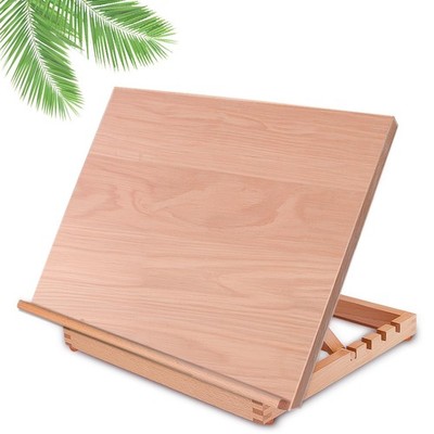 Tabletop Easel A3 Painting Easel with Smooth Surface, Adjustable Angle Art Easel