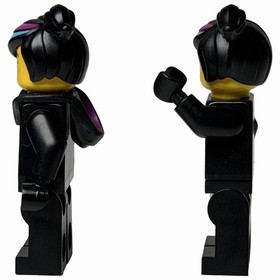 LOT OF 2 - NEW LEGO MOVIE WYLDSTYLE MINIFIG 70819 71200 lucy wyld wild style 