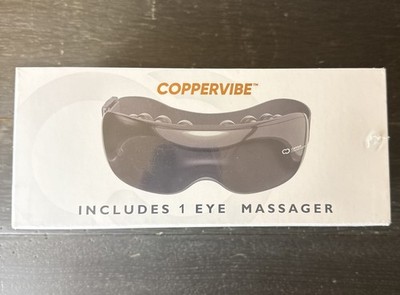 Copper Compression Coppervibe Eye Massager Vibration Heat & Sound For Headaches