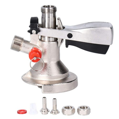 #ad Beer Barrel Coupler G5 8 A Type 304 Stainless Steel Tap Distributor Relief $59.99