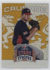 2015 Panini Stars and Stripes Crusade Gold /25 AJ Minter #2 07rd