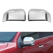 Auto Rearview Mirror Cover Trim Frame Bezel for Ford F150 2015-2020 Accessories
