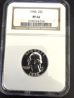 1956 25C NGC PF 66 SILVER PROOF WASHINGTON QUARTER