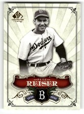 Pete Reiser 2006 SP Legendary Cuts Set-Break #39 Brooklyn Dodgers