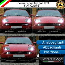 CONVERSIONE FARI FULL LED FIAT COUPE' 6000K LED CANBUS ALTA LUMINOSITA'