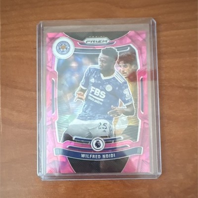 Panini Prizm Premier League 2021-22 Wilfred Ndidi Pink Ice Prizm #25