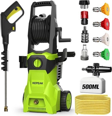 2026 Upgraded 5000PSI High Pressure Water Spray Gun Car Washer w/ 4 Nozzles US