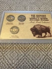 The Historic Buffalo Nickel Mint Mark Collection 3 Coin Set Plastic Case