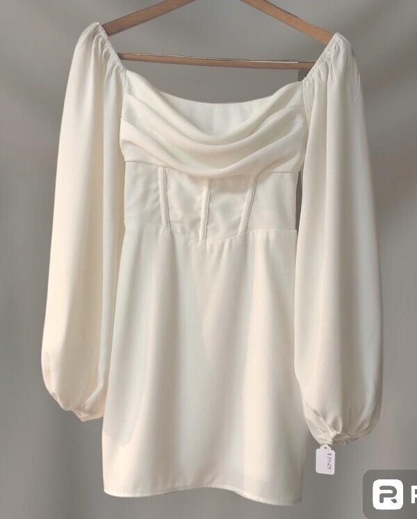 Princess Polly Lillie Long Sleeve White Mini Dress with Tags Womens Sz 0 Retro | eBay Princess Polly Lillie Long Sleeve White Mini Dress with Tags Womens Sz 0 Retro | eBay
