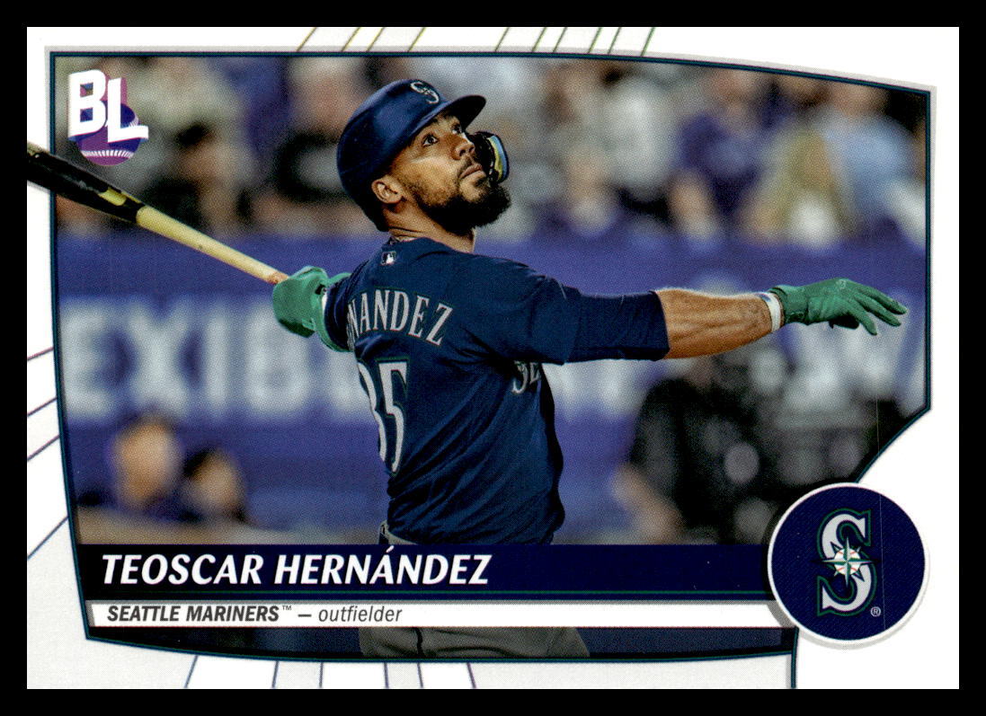 2023 Topps Big League #84 Teoscar Hernández Seattle Mariners