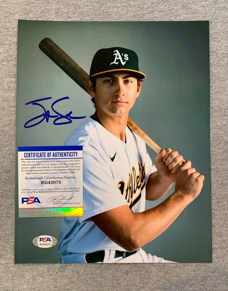 OAKLAND A's- TYLER SODERSTROM 8x10 PORTRAIT PHOTO PSA/DNA RB42075