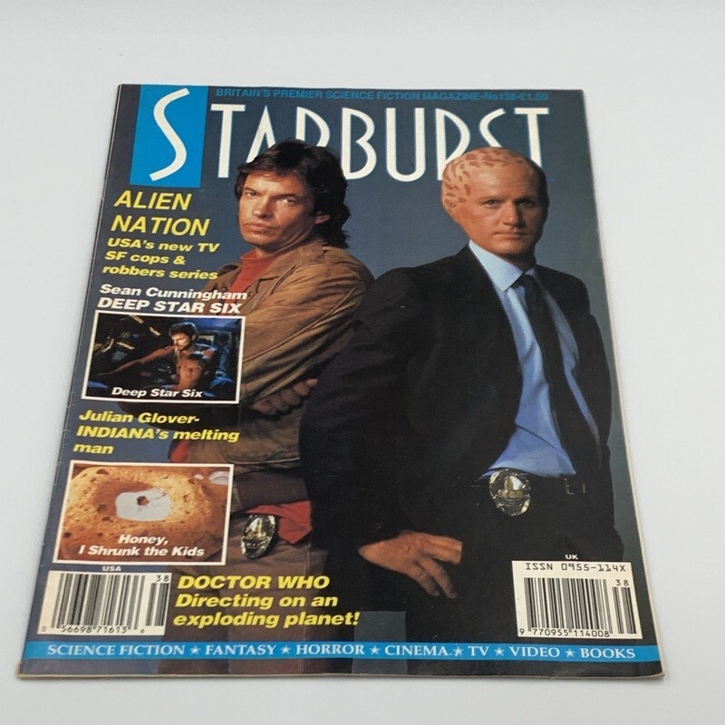 Starburst Science Fiction Magazine Issue 138 Alien Nation 1990