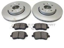 JUEGO DE 2 DISCOS Y PASTILLAS DE FRENO DELANTEROS RENAULT CLIO MK3 1.2 16V Y 1.5 DC DYNAMICYNAME NUEVO