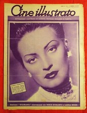 Interessante settimanale CINE ILLUSTRATO n°8 1939  con DORIS DURANTI
