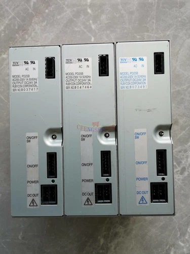 ONE Mitsubishi PD25B Power Supply, AC200-230V, 1A, 50/60Hz,Output DC24V,3A USED