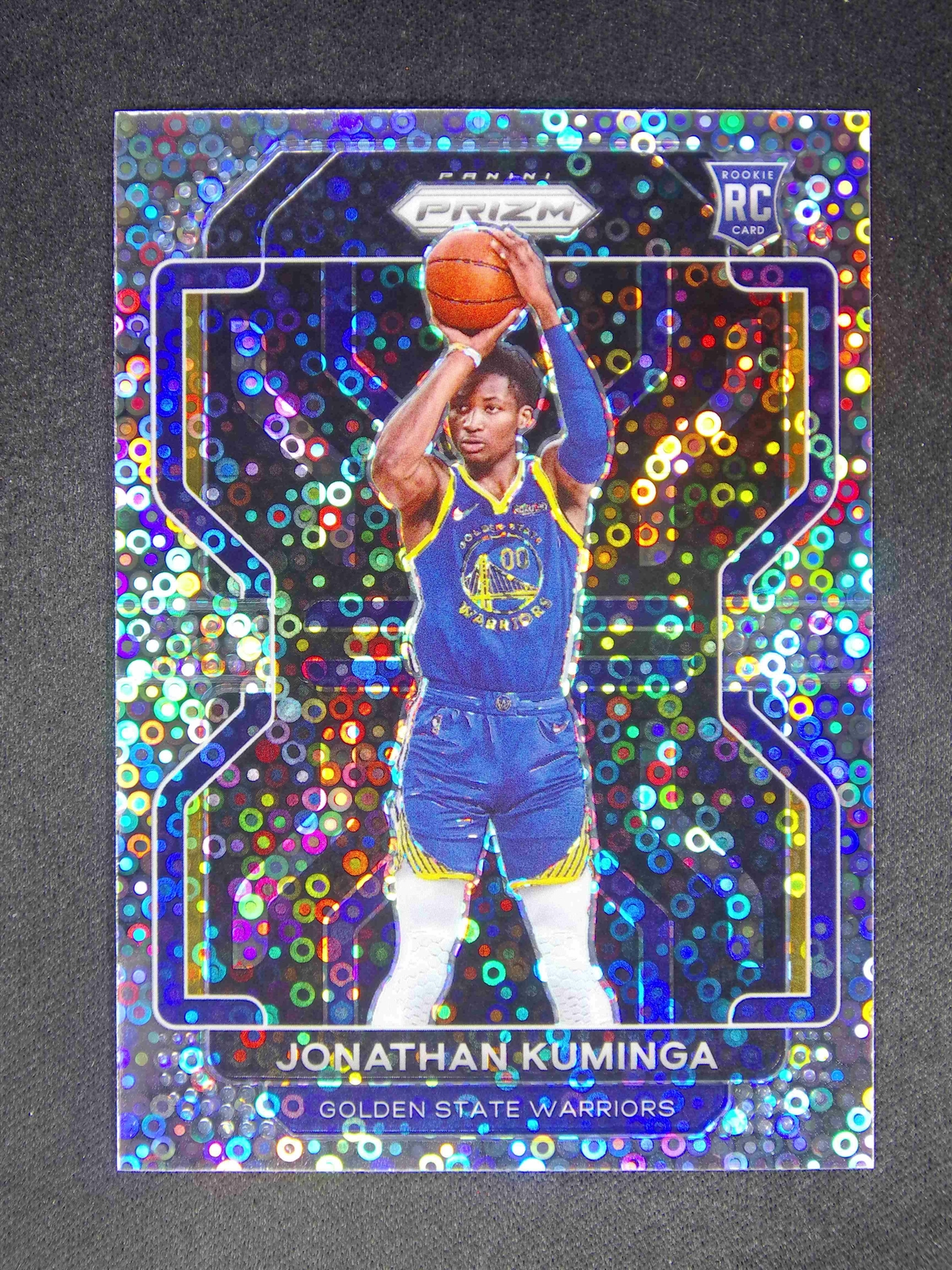 2021-22 Panini Prizm Jonathan Kuminga #307 RC Rookie Fast Break Silver
