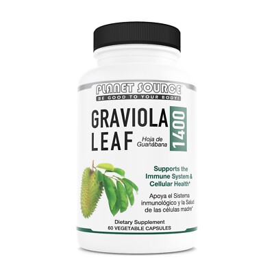 Planet Source Graviola Leaf (Soursop Leaf) (Hoja de Guanabana) (Annona muricata)