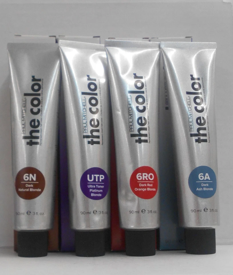 PAUL MITCHELL THE COLOR Nuevo look Mismo Gran Fórmula Color de Cabello Permanente ~ 3 OZ Foto 3 de 3