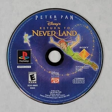 Return To Neverland - Loose Sony PS1 Playstation 1 Disc