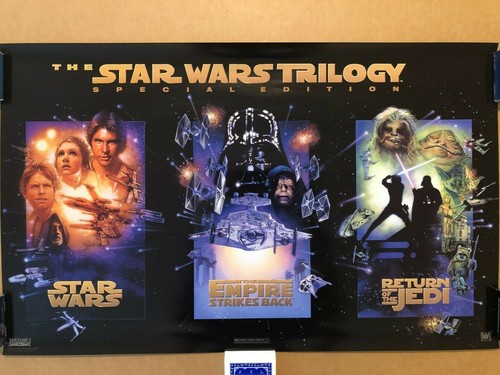 STAR WARS TRILOGY SPECIAL EDITION R-97 RARE MOVIE POSTER MINT STATE 16X26 - 第 6/7 張圖片